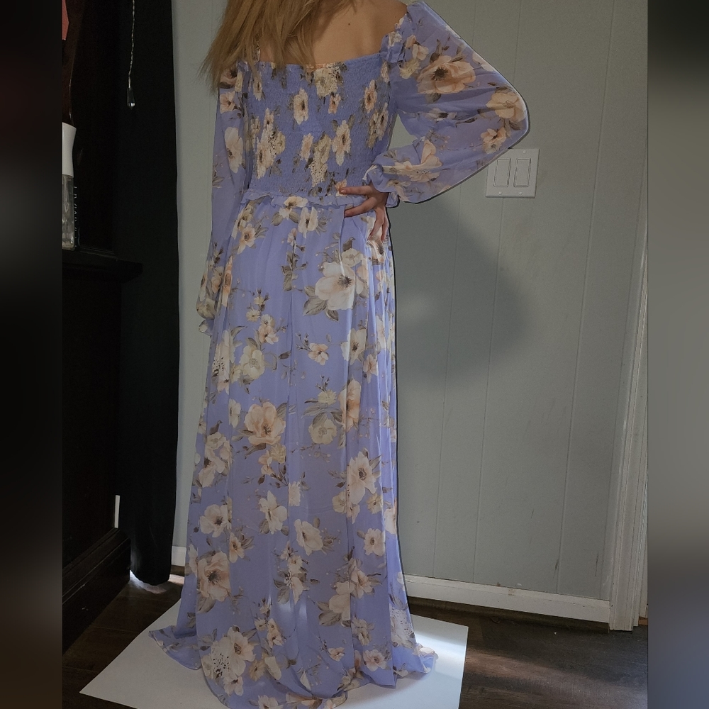 NWT Gorgeous Akira Boho Floral Maxi Dress - Picture 6 of 10